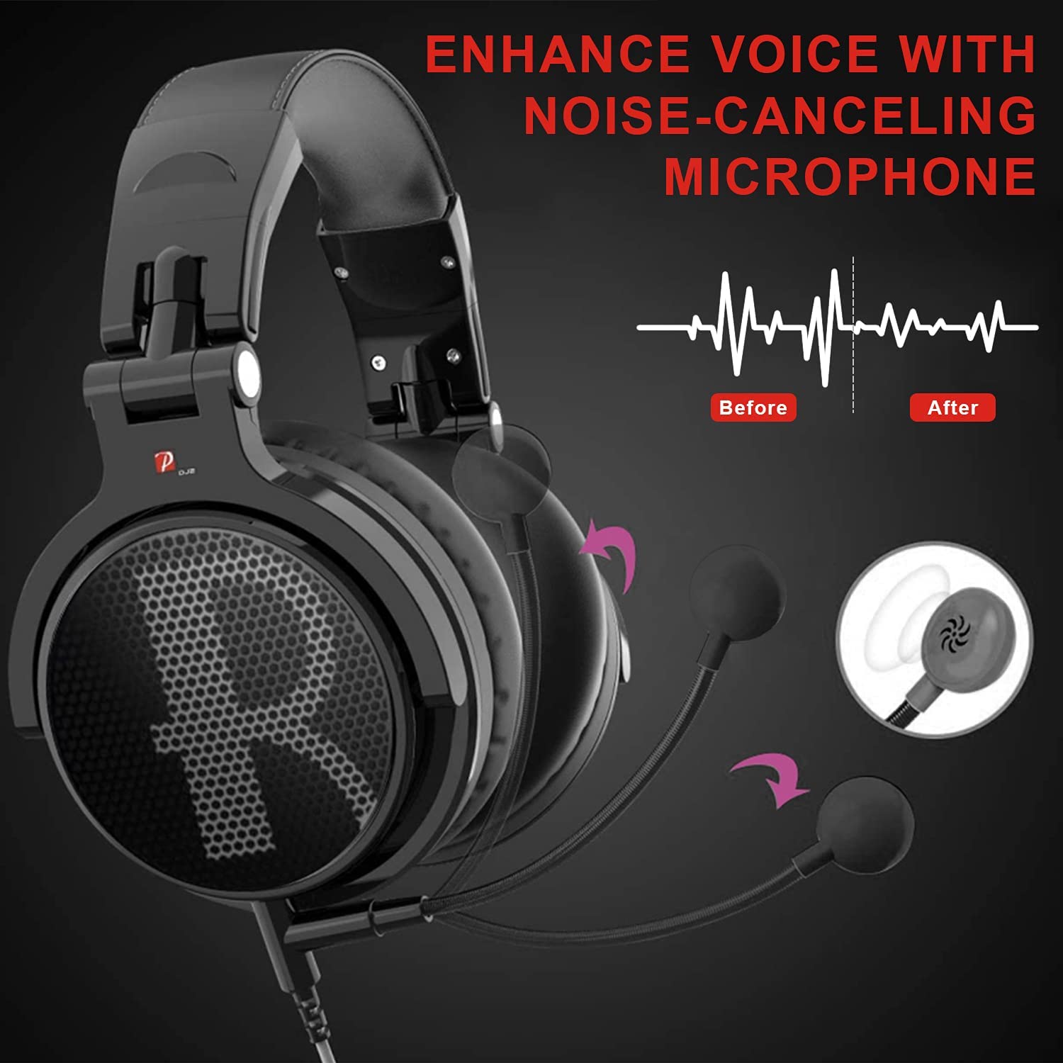 Prosonic DJ2KG Headsets with Boom Mic