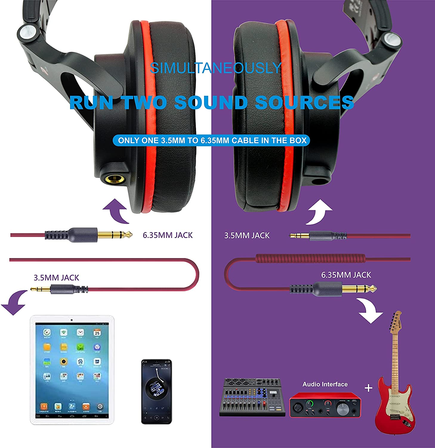 Prosonic DJ2G Over-Ear Headphone