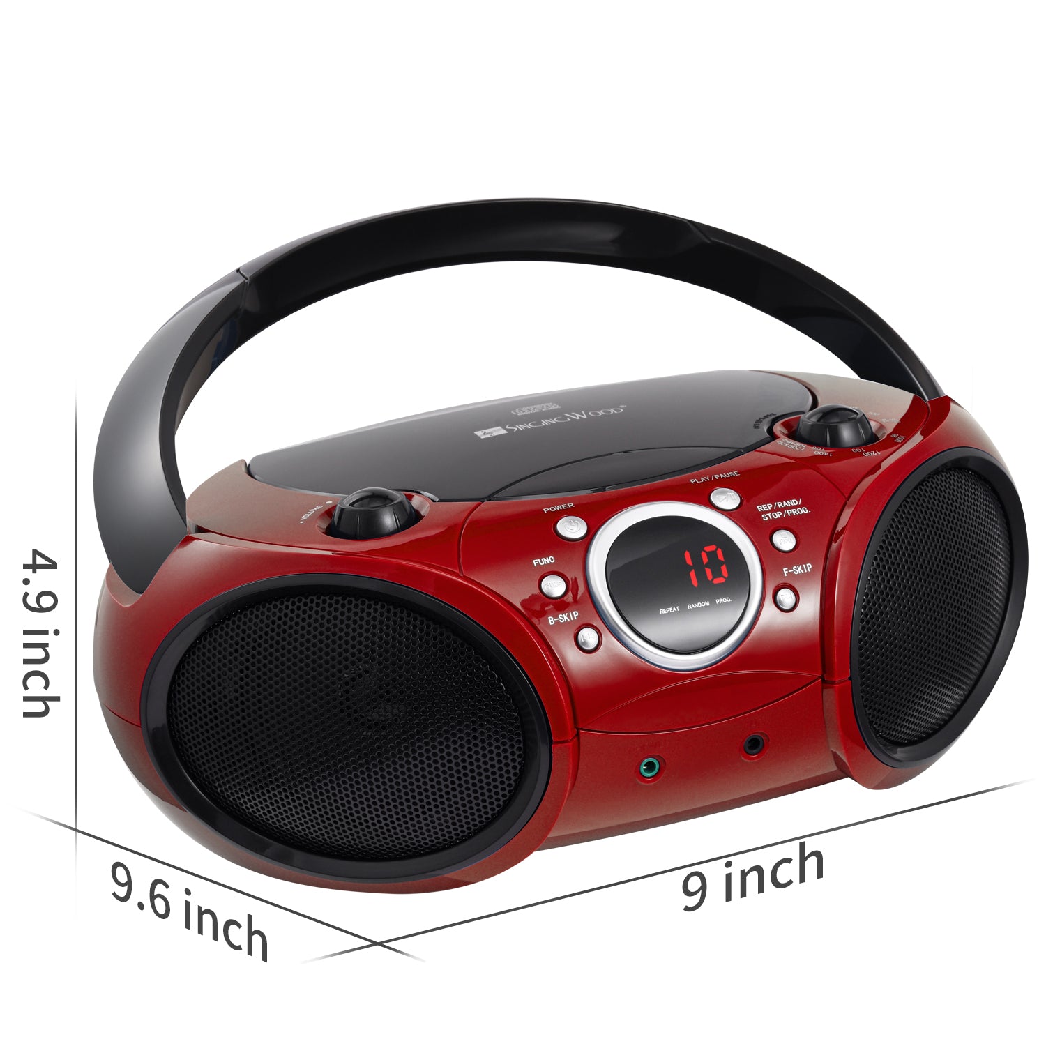 SBX030BT Boombox (Firemist Red)