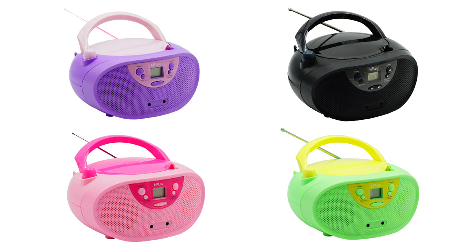 GC04 Portable CD Boombox