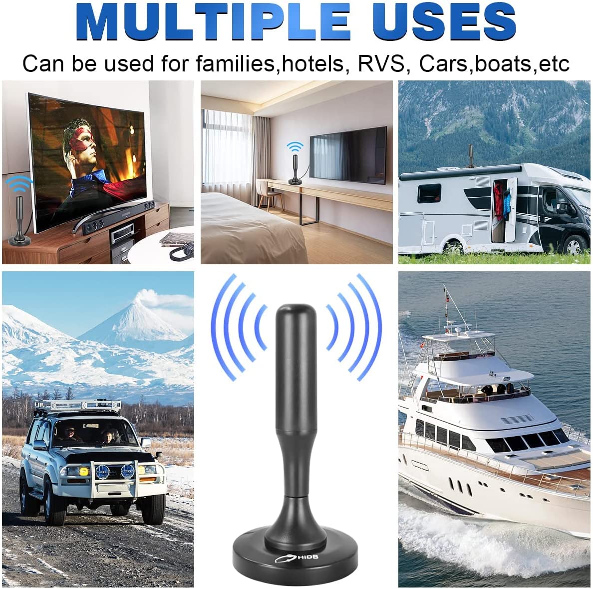 TV Antenna, Digital TV Antenna for Smart TV Indoor