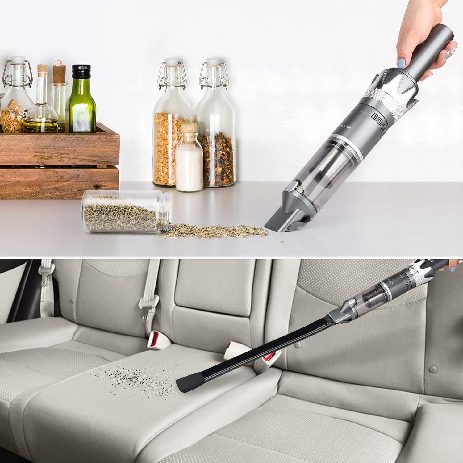 Transonic Handheld Vacuum Cordless Portable Vacuum Cleaner