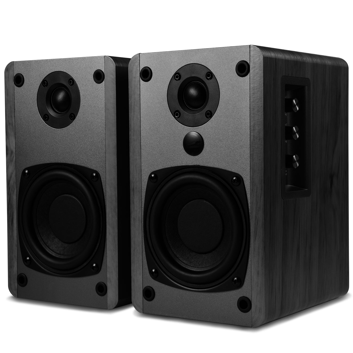 Singing Wood BT25 Active Bluetooth Bookshelf Speaker 80W - Black