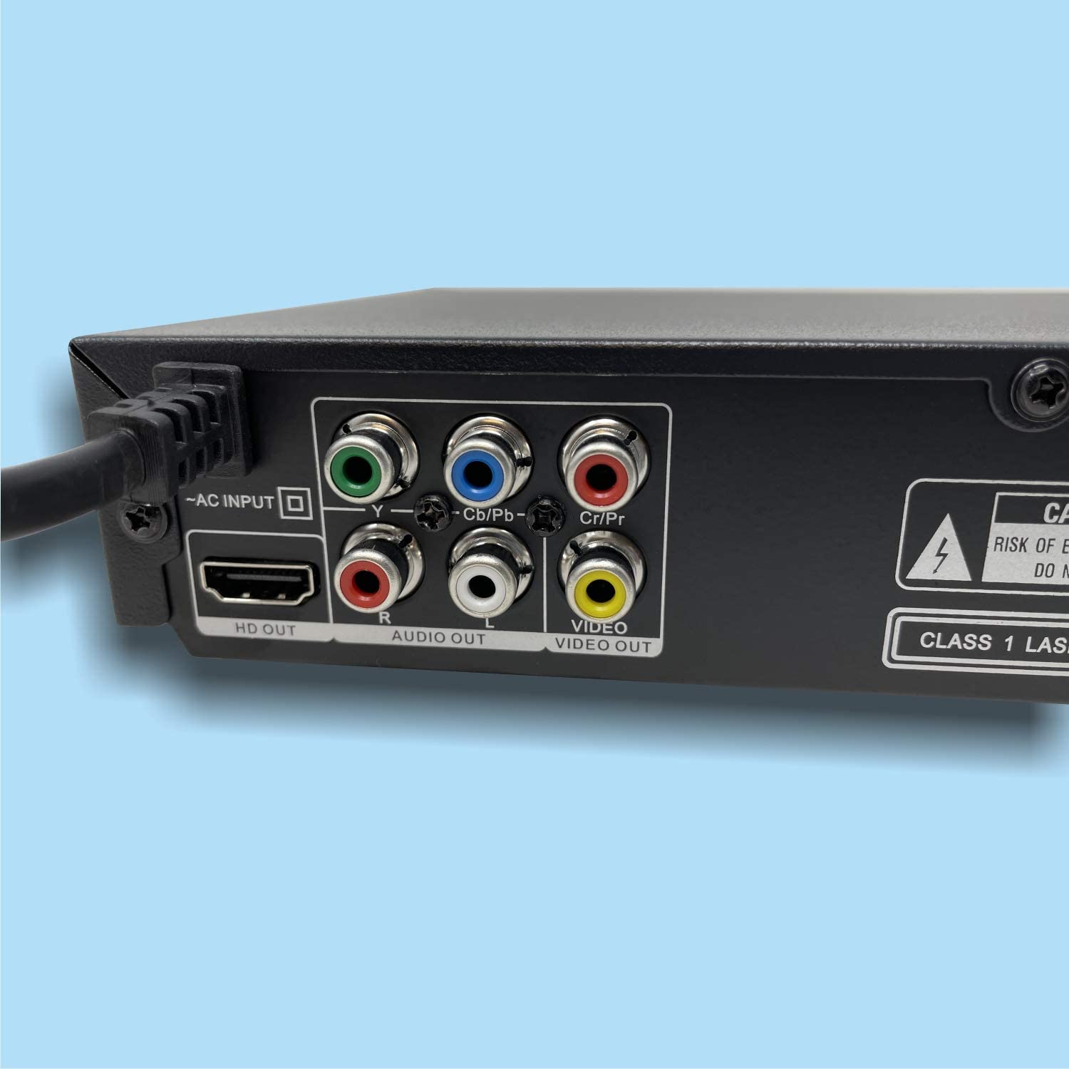 hPlay Compact Desktop DVD Media Player for TV, Region Free
