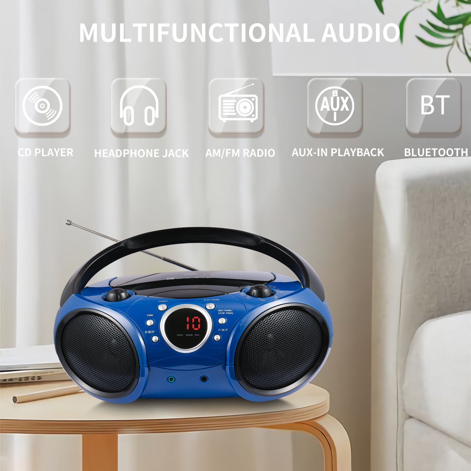 SBX030BT Boombox (Starlight Blue)