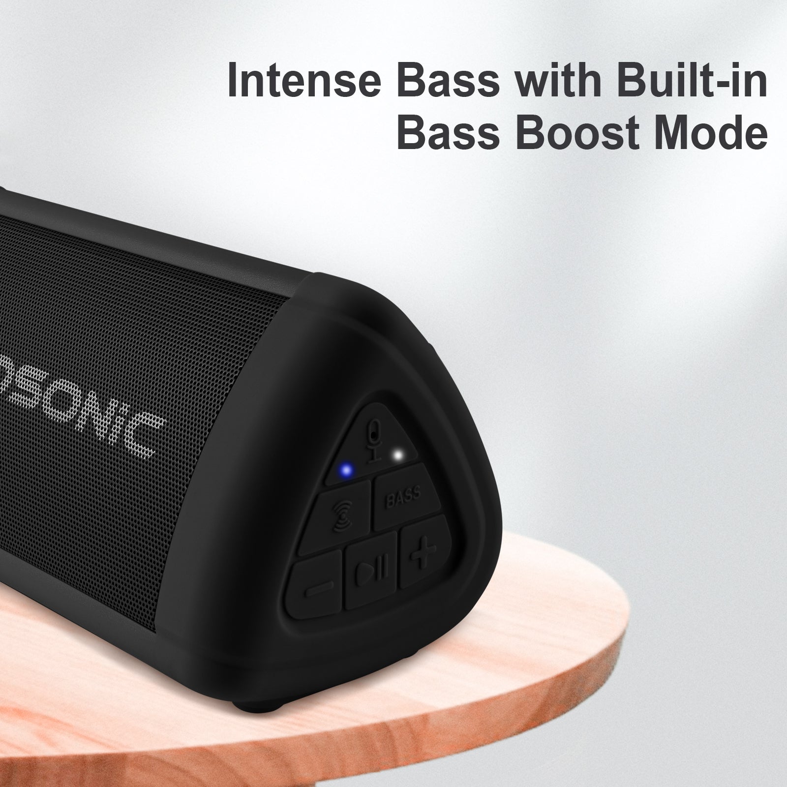 Prosonic BT3 Portable Wireless Bluetooth Speaker (Black)